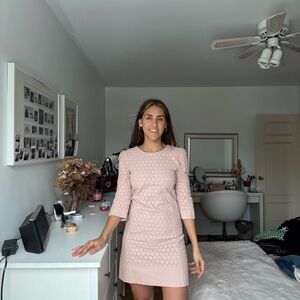 60s Style Old Rose Dress